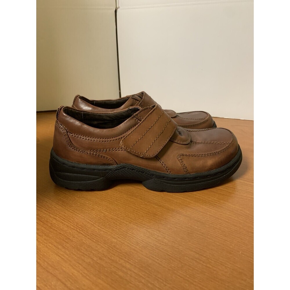 ALDO Brown Leather Oxford Boys Size 1